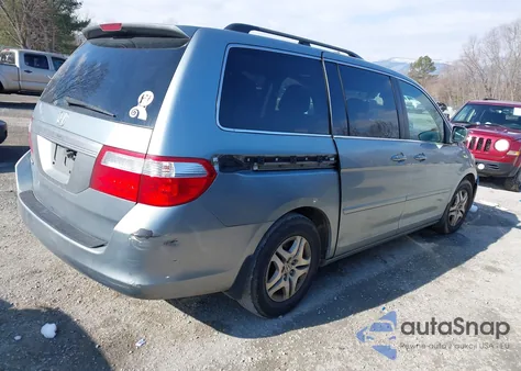 2006 Honda Odyssey Ex-L from USA, damaged, VIN 5FNRL38666B120579